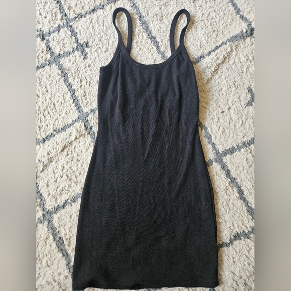 Lovers And Friends Ribbed Low Back Mini Dress Size Small - Picture 1 of 6
